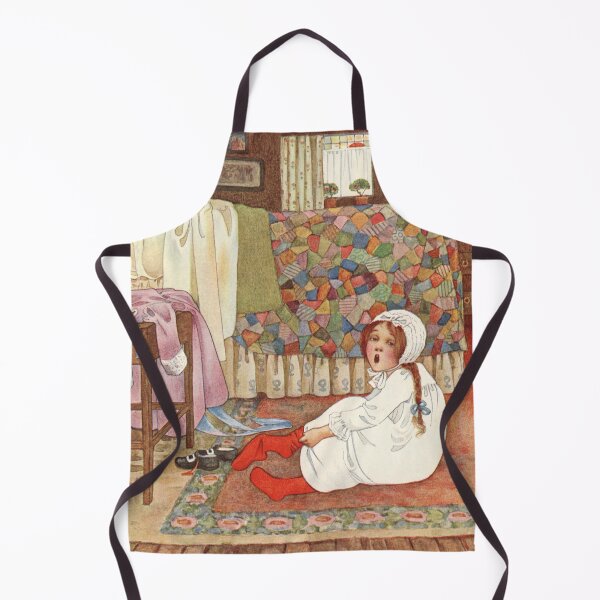 Item preview, Eight O'Clock by Millicent Sowerby designed and sold by vintage-art.