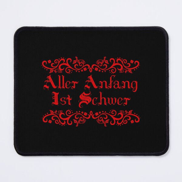 Artikelvorschau, Aller Anfang ist schwer - Aller Anfang ist schwer - Deutsche Sprüche entworfen und verkauft von JourneyCreative.