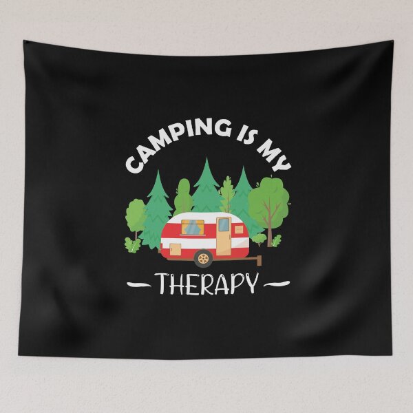 Item preview, Copy of Camping Is My Therapy designed and sold by beefrancky.
