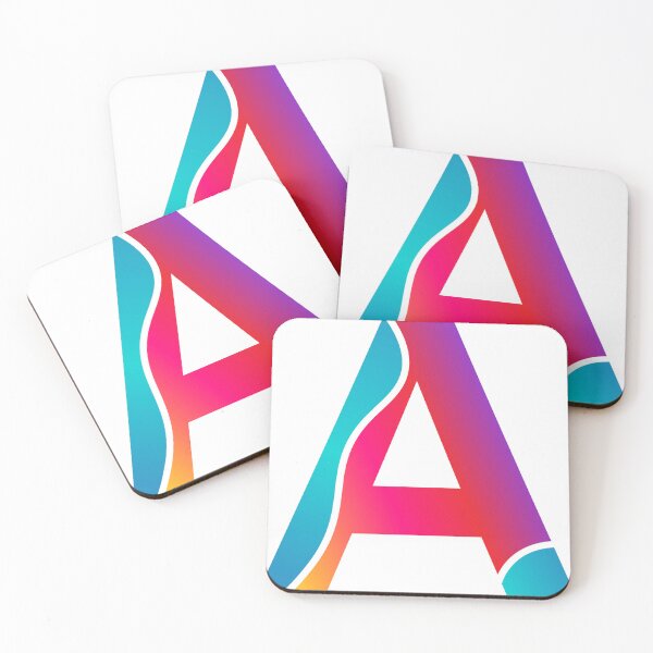 Item preview, Letter A Gradient Design designed and sold by NaveenNS.