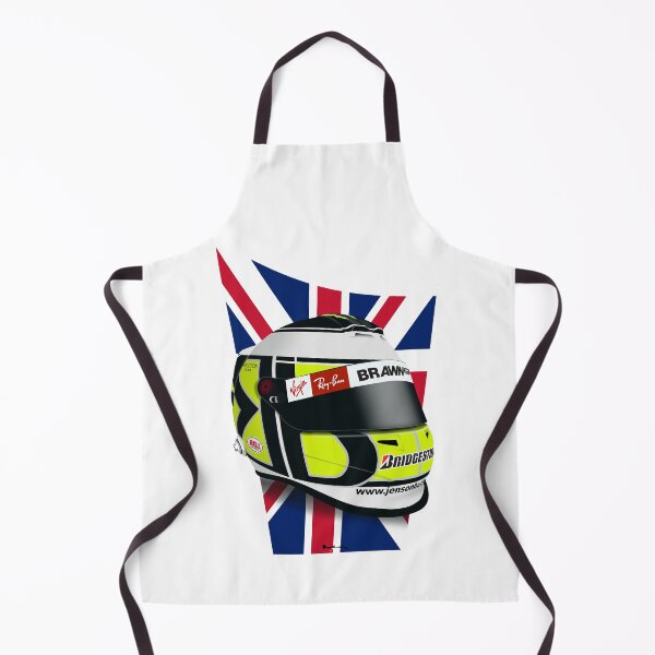Item preview, Jenson Button 2009 - Helmet flag NO TEXT designed and sold by JageOwen.