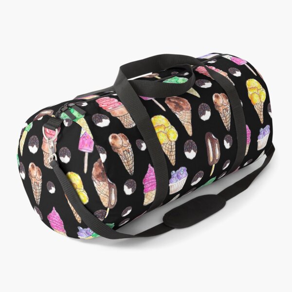 Item preview, Watercolor Ice Cream Flavors Collection - Black  designed and sold by Negin Mf Designs.