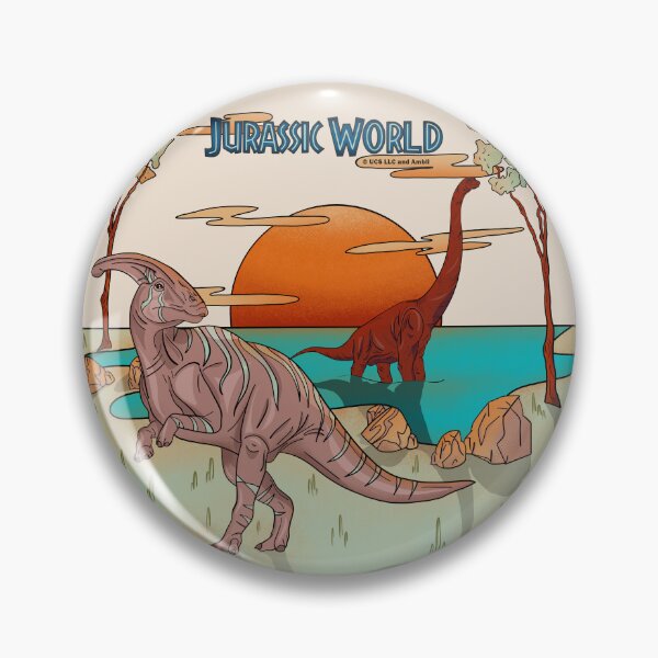 Item preview, Jurassic World - Parasaurolophus and Brachiosaurus designed and sold by Paolards.