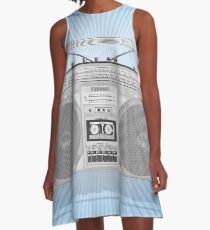 Boombox A-Line Dress