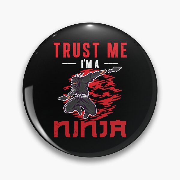 Item preview, Trust Me I'm A Ninja Funny Knife Kunai Throwing designed and sold by StrongShirts.