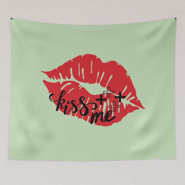Item preview, Kiss me ++++ designed and sold by bluessky.