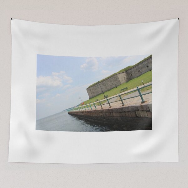 Item preview, Seawall at Castle Island, South Boston MA designed and sold by SouthShorePics.