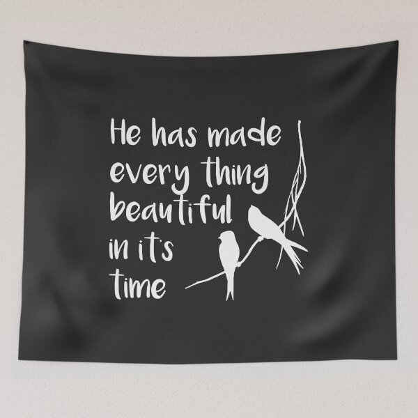 Item preview, Christian Design - He has made everything beautiful - Ecclesiastes 3 verse 11 designed and sold by simplydesignart.