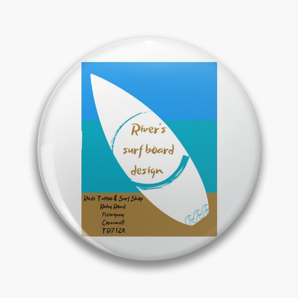 Item preview, Surf board designs by river  designed and sold by NewPages.
