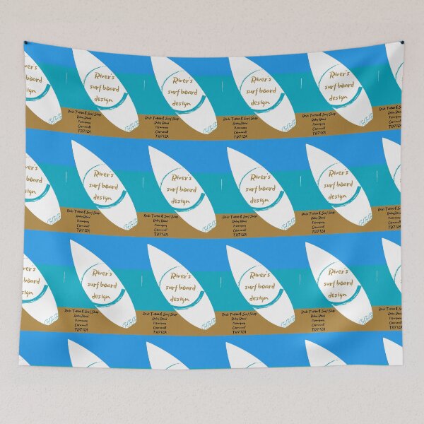 Item preview, Surf board designs by river  designed and sold by NewPages.