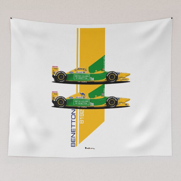 Item preview, Benetton B192 Team Print - 1992 designed and sold by JageOwen.