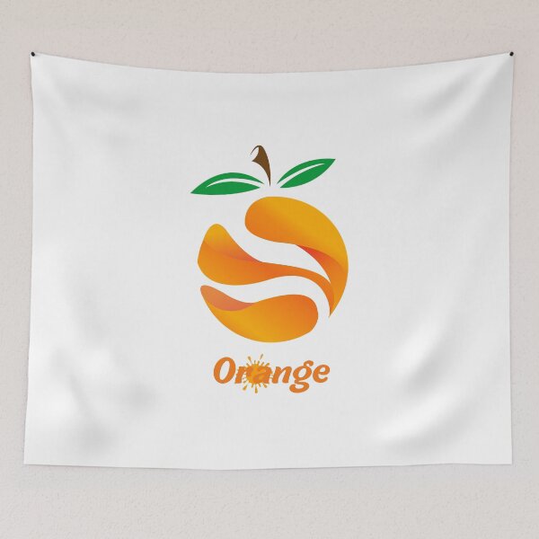 Item preview, orange fruit logo  designed and sold by Armkdesigns.