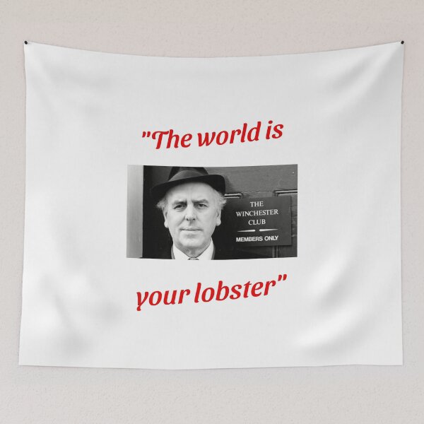 Item preview, Arthur Daley Minder - The world is your lobster - Winchester Club designed and sold by InsultTees.