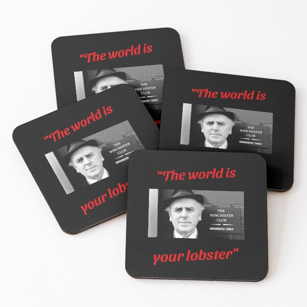 Item preview, Arthur Daley Minder - The world is your lobster - Winchester Club designed and sold by InsultTees.