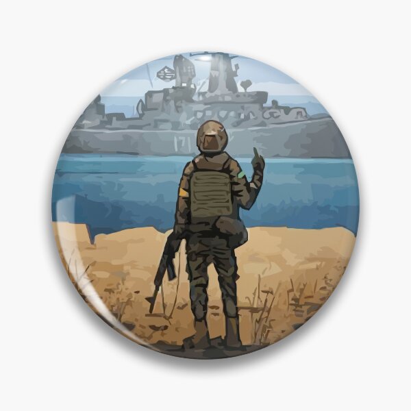 Item preview, No war! Support for Ukraine. Russian warships, go... designed and sold by millerprints.