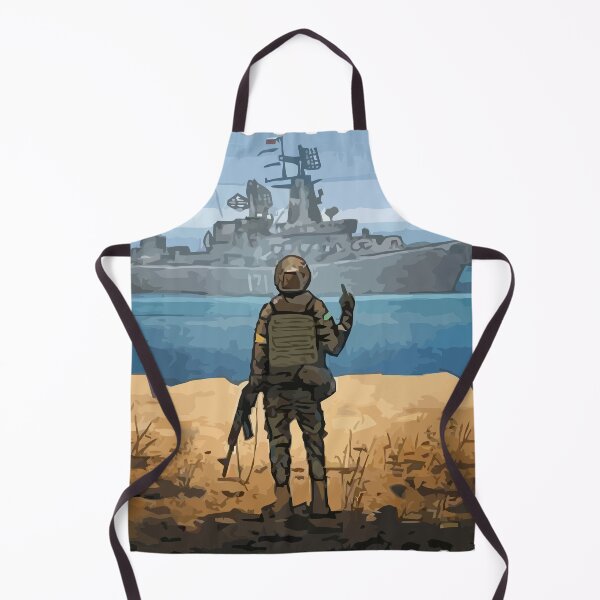 Item preview, No war! Support for Ukraine. Russian warships, go... designed and sold by millerprints.