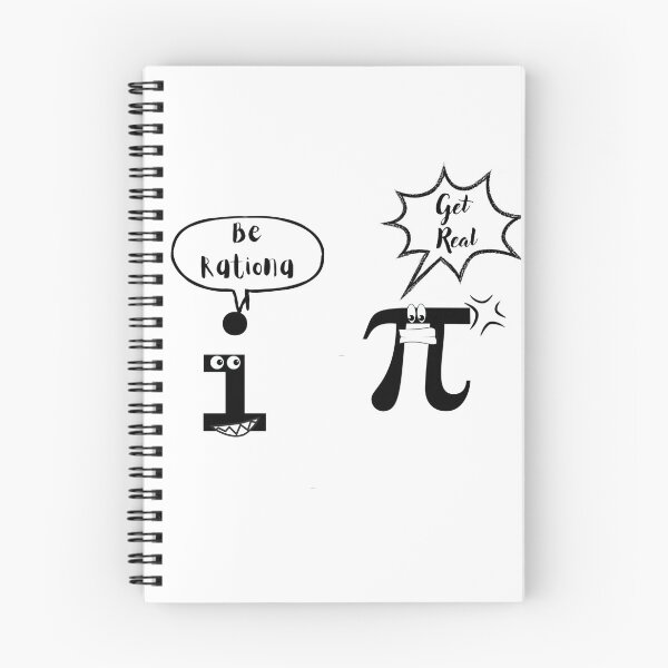 Item preview, Be Rational Get Real Imaginary Math Pi designed and sold by EL-MEN-Boutique.