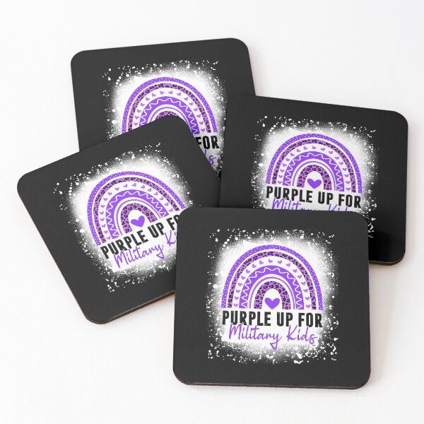 Item preview, Purple Up For Military Kids Month Of The Military Child designed and sold by HaaChris-Artis.