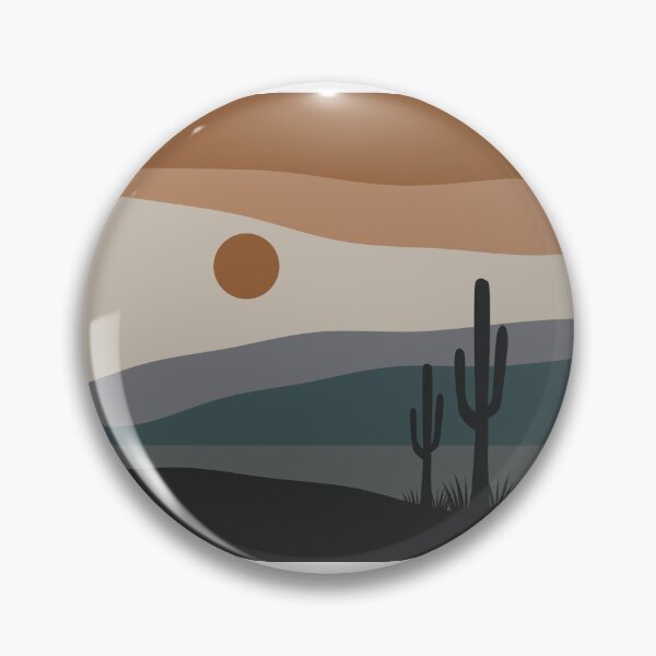 Item preview, Aesthetic Quiet Desert Landscape designed and sold by JunkDrawerPress.