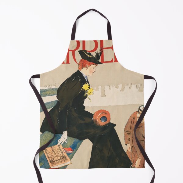 Item preview, HARPER'S FEBRUARY 1894 Magazine Cover by Artist Edward Penfield designed and sold by retroposters.