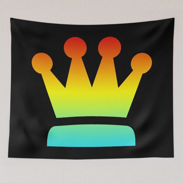 Item preview, Colorful Chess Queen symbol designed and sold by Smaragdas.