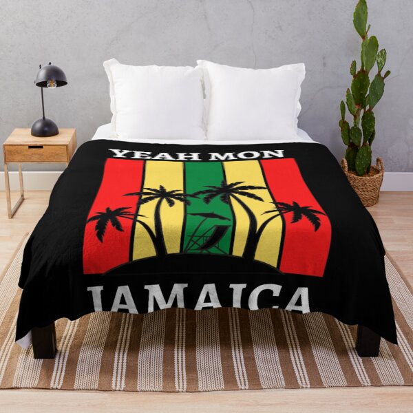 Item preview, Yeah Mon Jamaica. Beach Scene For Jamaica Fans designed and sold by Rebel-Design.