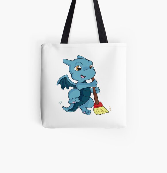 Sweeping Dragon All Over Print Tote Bag