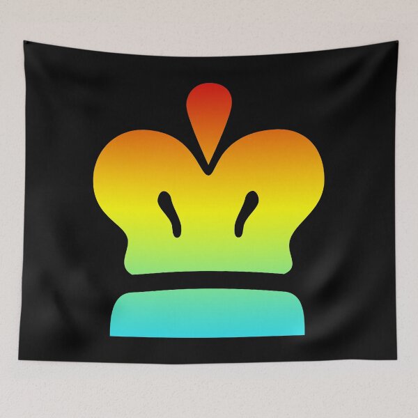 Item preview, Colorful Chess King symbol designed and sold by Smaragdas.
