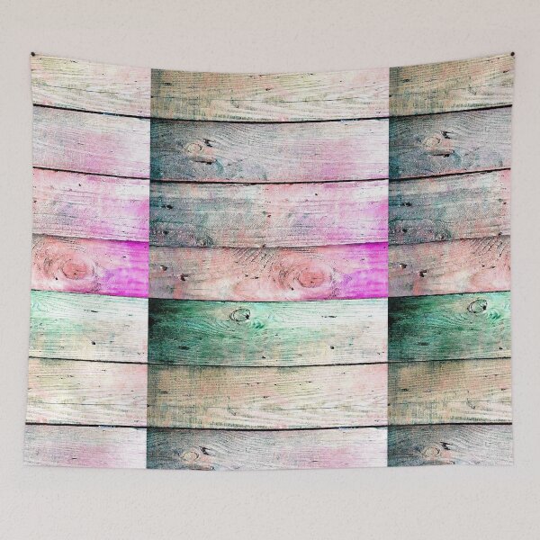 Item preview, Beach Decor Stripes Boho Beachy Old Weathered Wood (photo of) designed and sold by Beachy.