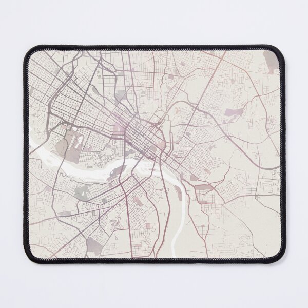 Item preview, Richmond Map, Richmond City, Richmond Virginia designed and sold by TheRedFinch.