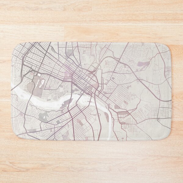 Item preview, Richmond Map, Richmond City, Richmond Virginia designed and sold by TheRedFinch.