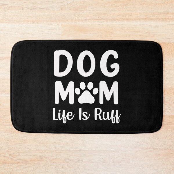Item preview, Dog Mom Life Is Ruff Womens Funny Dog Mama Dog Lover designed and sold by haselshirt.