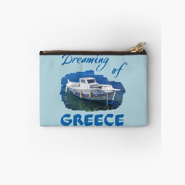 Item preview, Dreaming of Greece, Greek Island Fishing Boat, Syros designed and sold by MH65Designs.