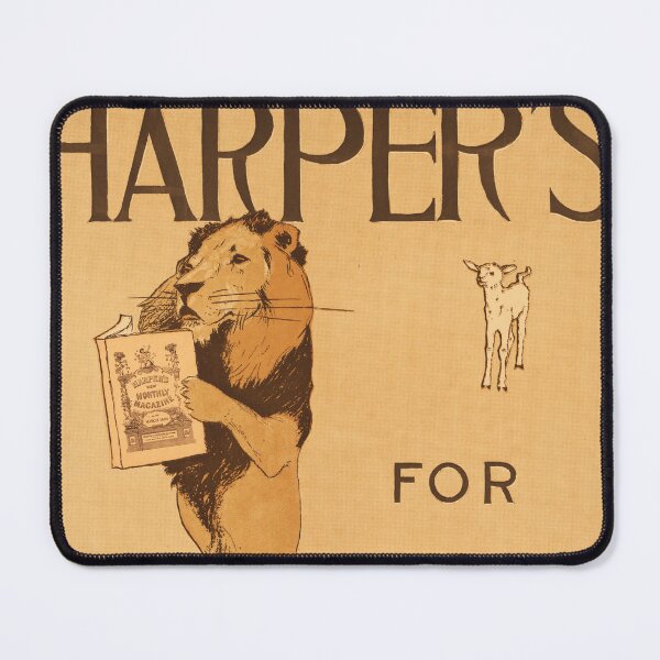 Item preview, HARPER'S New Monthly Magazine FOR MARCH 1894 America Poster by Edward Penfield  designed and sold by retroposters.