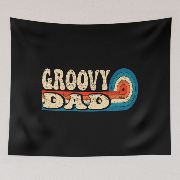 Item preview, Mens Groovy Dad 70s Aesthetic Nostalgia 1970's Retro Dad designed and sold by smoothcricketer.