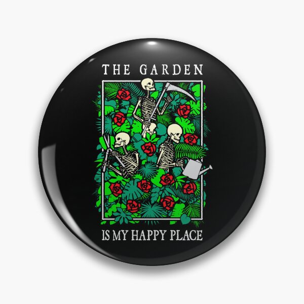 Item preview, The Garden Is My Happy Place Gardening Skeleton Gardener designed and sold by GrandeDuc.