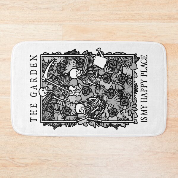 Item preview, The Garden Is My Happy Place Gardening Skeleton Gardener designed and sold by GrandeDuc.