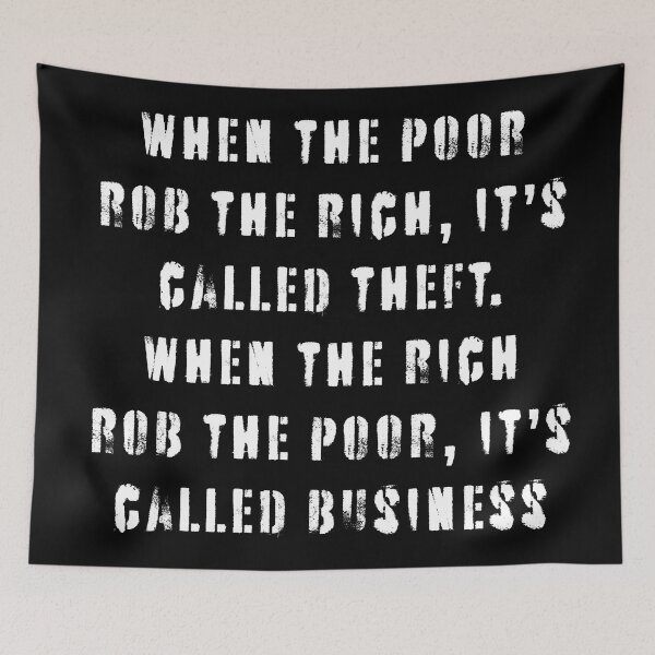 Item preview, Anti Capitalist designed and sold by Texterns.