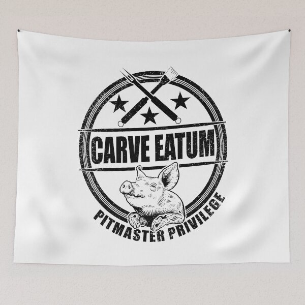 Item preview, Funny Barbeque Life Grilling Pitmaster | Carve Eatum designed and sold by MoonsmileProd.