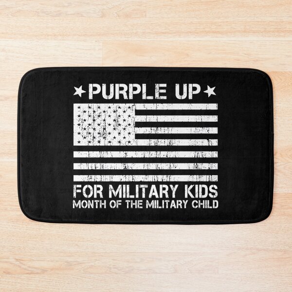 Item preview, Purple Up For Military Kids Month Of The Military Child designed and sold by HaaChris-Artis.
