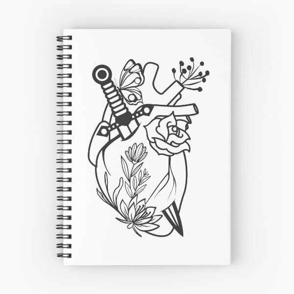 Item preview, The human heart and roses are pierced with a dagger designed and sold by 397HOUSE Your happy time.