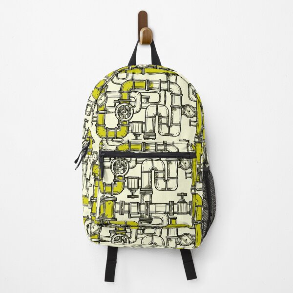 Item preview, Yellow & Yellow Pipe Pattern designed and sold by Art-by-Geoff.