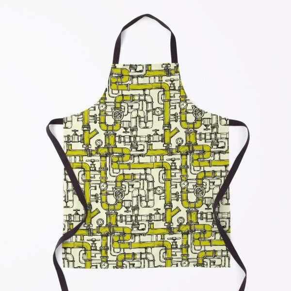 Item preview, Yellow & Yellow Pipe Pattern designed and sold by Art-by-Geoff.