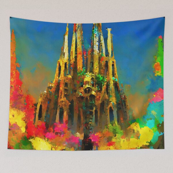 Item preview, Basilica de la Sagrada Familia designed and sold by AM FineArtPrints.