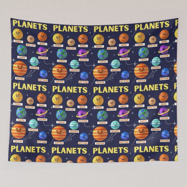Item preview, Planets of the solar system designed and sold by Purple  Moon.