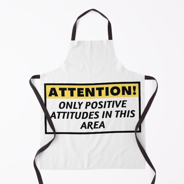 Item preview, Attention Only Positive Attitudes in This Area  designed and sold by KingsManKind.