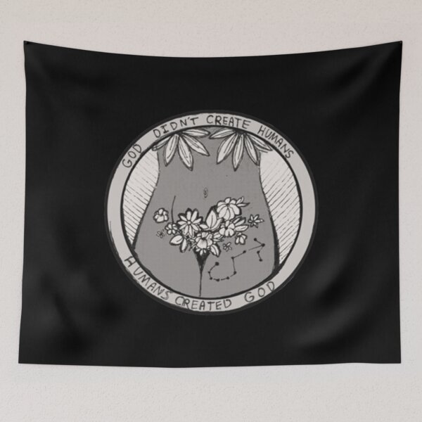 Item preview, Scorpio God Didn_t Create Humans, Humans Created God   designed and sold by LuckyBoutique.