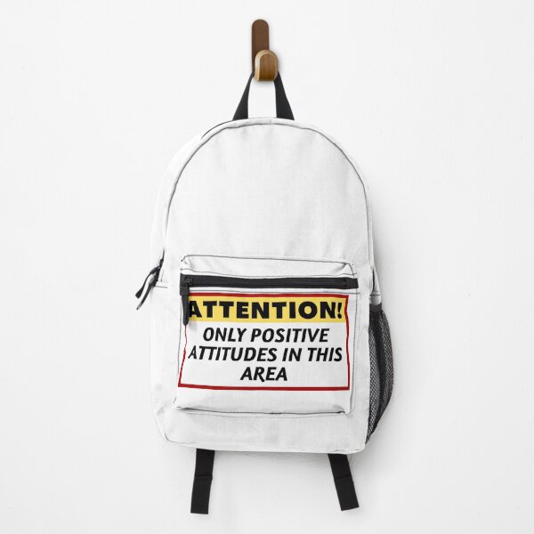 Item preview, Attention Only Positive Attitudes in This Area 2 designed and sold by KingsManKind.