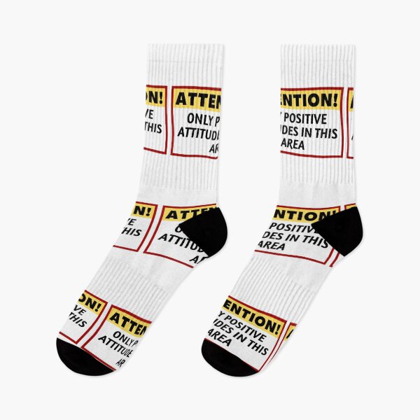 Item preview, Attention Only Positive Attitudes in This Area 2 designed and sold by KingsManKind.