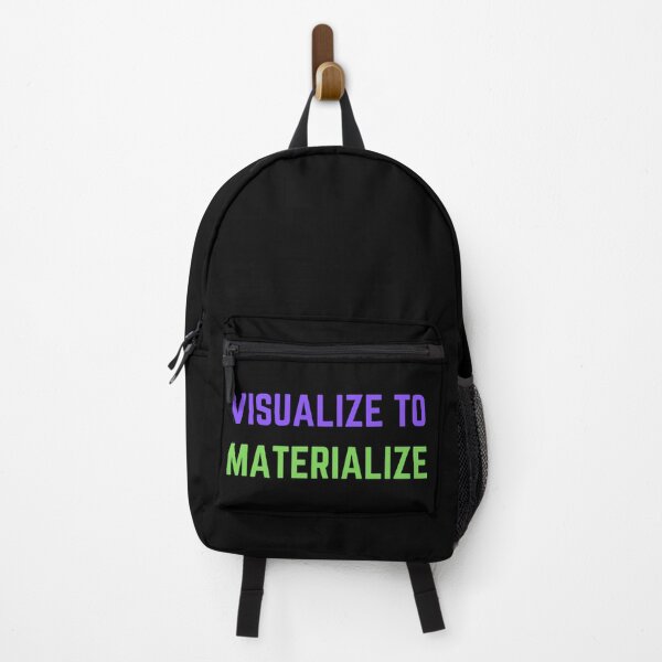 Item preview, Visualize to Materialize Motivational Mantra designed and sold by Einstein12345.
